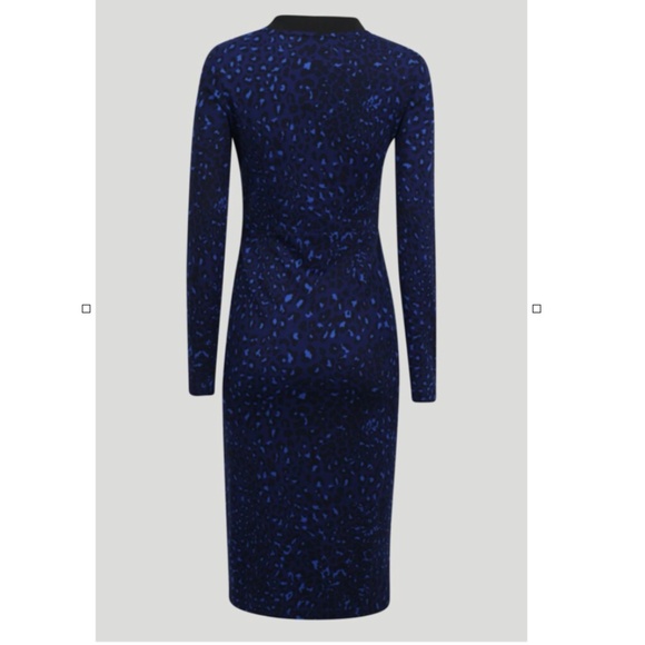 NWT | Baum und Pferdgarten | Jaida Blue Leopard Dress | Size M - Picture 2 of 10